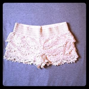 Angel Kiss Lace Boho Shorts
